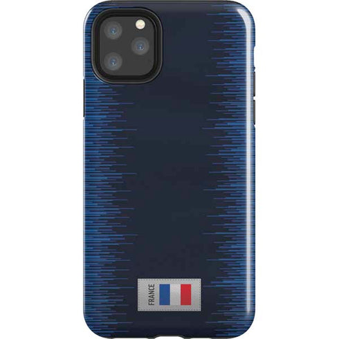 France Soccer Flag iPhone 11 Pro Max Impact Case